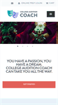 Mobile Screenshot of collegeauditioncoach.com